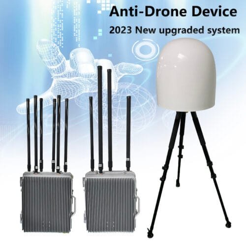 Fixed detection, positioning, detection and countermeasures equipment for unmanned aerial vehicles