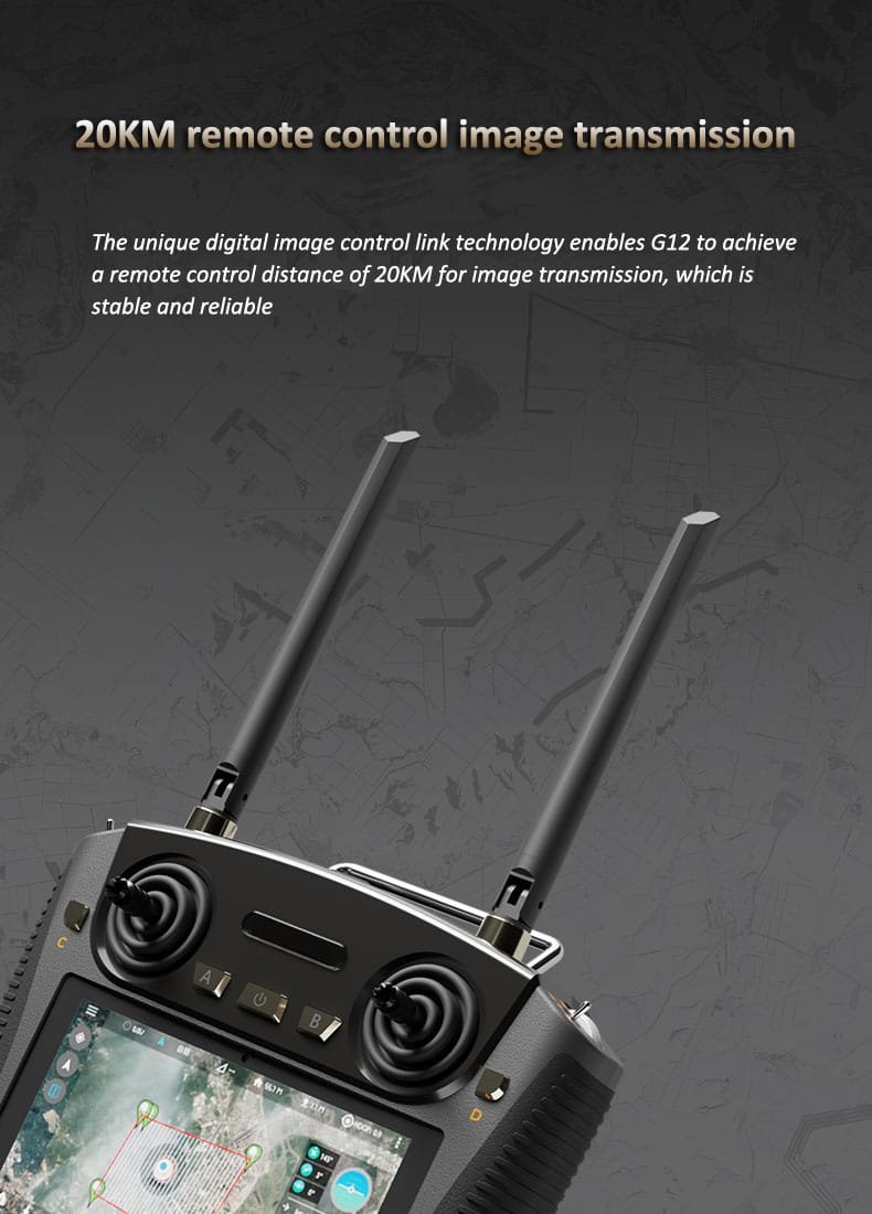 Carbon Fibre Fuselage Drone - Dynamic AI Tracking, 3KG Load.