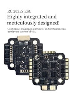 D-RC 2035S 35A 4in1 ESC M2*20*20 mm