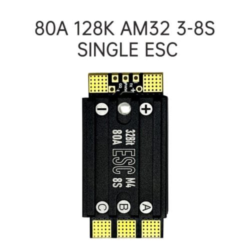 D-RC 80A 48K AM32 3-8S SINGLE ESC