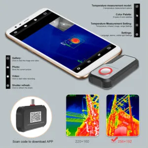 D-203U Mobile Phone Thermal Imager - fpvauto.com - fpvauto.com D-203U Mobile Phone Thermal Imager