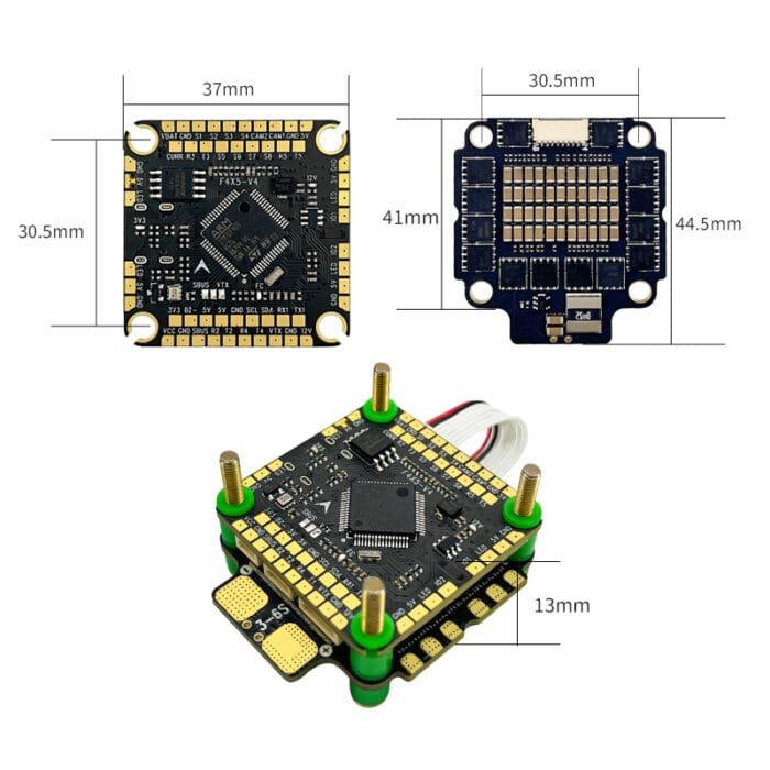 D-F460 V4 Stacd F405 V3 3060AM32 60A 4in1ESC 30x30mm 3-6S for FPV Freestyle Drone