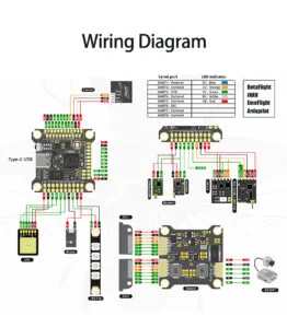 D-H760Stack H7DUAL FC AM32 60A ESC 30X30mm for Racing Drone - fpvauto.com - fpvauto.com D-H760Stack H7DUAL FC AM32 60A ESC 30X30mm for Racing Drone