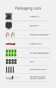 D-H760Stack H7DUAL FC AM32 60A ESC 30X30mm for Racing Drone - fpvauto.com - fpvauto.com D-H760Stack H7DUAL FC AM32 60A ESC 30X30mm for Racing Drone