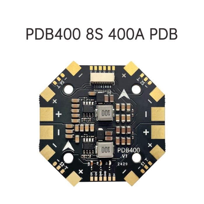 D-Rc PDB400 8S 400A PDB distribution board - fpvauto.com