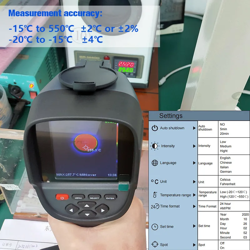 D-18+ Handheld Thermal Imager - fpvauto.com D-18+ Handheld Thermal Imager