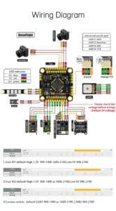 D-F460 V4 Stacd F405 V3 3060AM32 60A 4in1ESC 30x30mm 3-6S for FPV Freestyle Drone