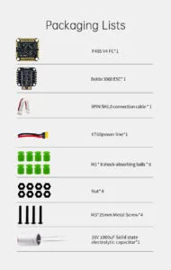 D-F460 V4 Stacd F405 V3 3060AM32 60A 4in1ESC 30x30mm 3-6S for FPV Freestyle Drone - fpvauto.com - fpvauto.com D-F460 V4 Stacd F405 V3 3060AM32 60A 4in1ESC 30x30mm 3-6S for FPV Freestyle Drone