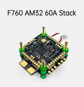 D-F760 Stack F722 V2 FC AM32 60A ESC 30X30mm for Racing Drone