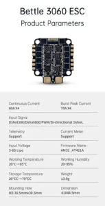 D-F760 Stack F722 V2 FC AM32 60A ESC 30X30mm for Racing Drone - fpvauto.com - fpvauto.com D-F760 Stack F722 V2 FC AM32 60A ESC 30X30mm for Racing Drone
