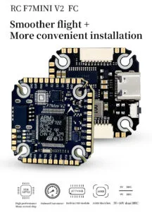D-RC F722MINI V2 Flight Controller MPU6500/MPU6000 OSD Barometer 16M BlackBox for Racing Drone - fpvauto.com - fpvauto.com D-RC F722MINI V2 Flight Controller MPU6500/MPU6000 OSD Barometer 16M BlackBox for Racing Drone