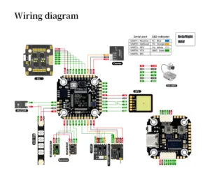 D-RC F722MINI V2 Flight Controller MPU6500/MPU6000 OSD Barometer 16M BlackBox for Racing Drone - fpvauto.com - fpvauto.com D-RC F722MINI V2 Flight Controller MPU6500/MPU6000 OSD Barometer 16M BlackBox for Racing Drone