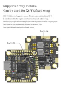 D-F450SV3Stacd F405 V3 ICM42688 FC BLS 50A 4 in 1ESC 30x30mm 3-6S for FPV Freestyle Drone