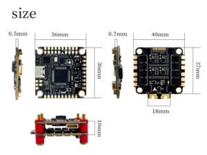 D-F450SV3Stacd F405 V3 ICM42688 FC BLS 50A 4 in 1ESC 30x30mm 3-6S for FPV Freestyle Drone