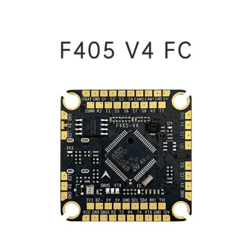 D-Rc F405 V4 Flight Controller OSD Baro BalckBox for Racing Drone